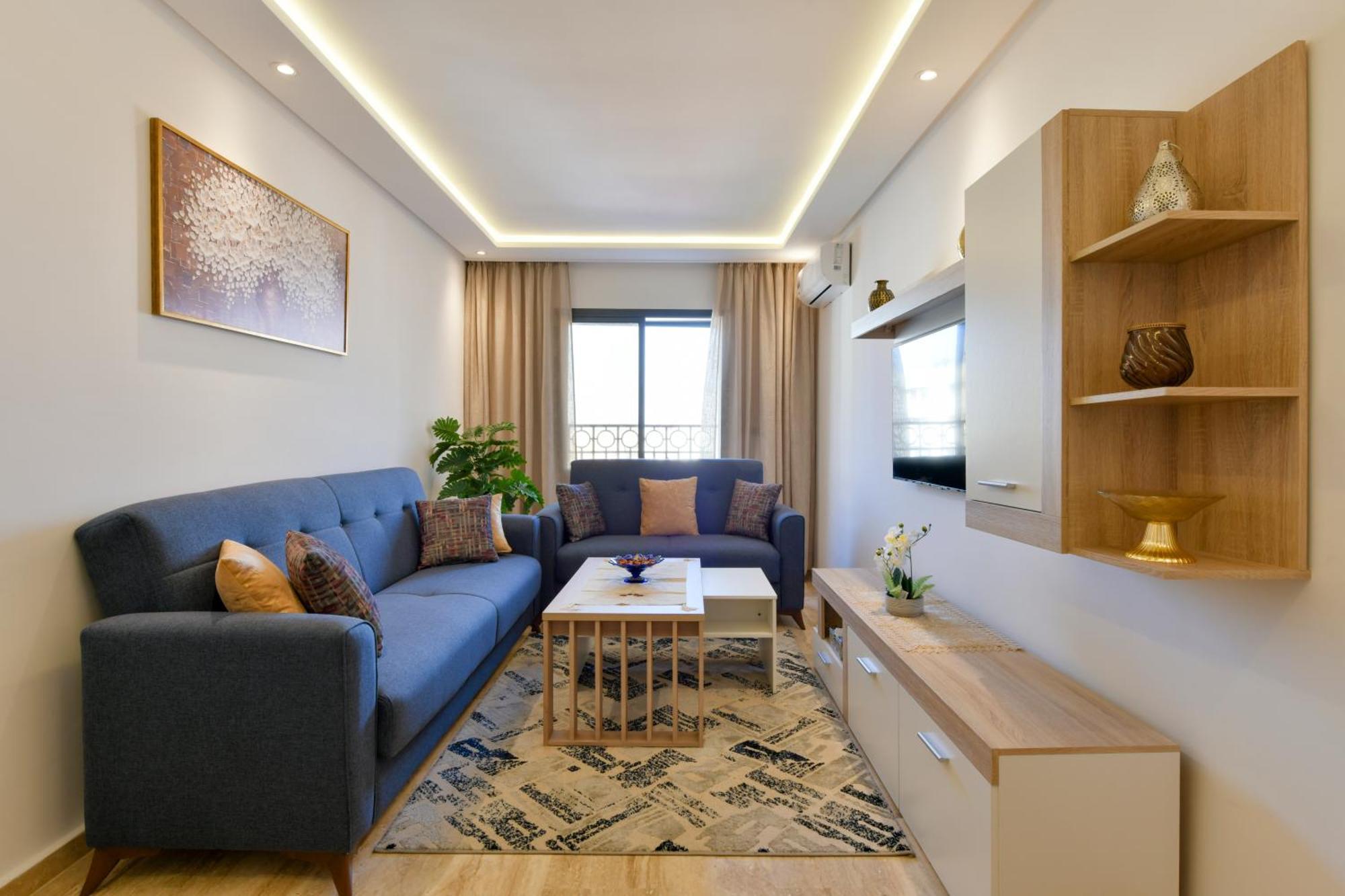 Appartement Charmant & Cozy - Centre Ville De Rabat Eksteriør billede