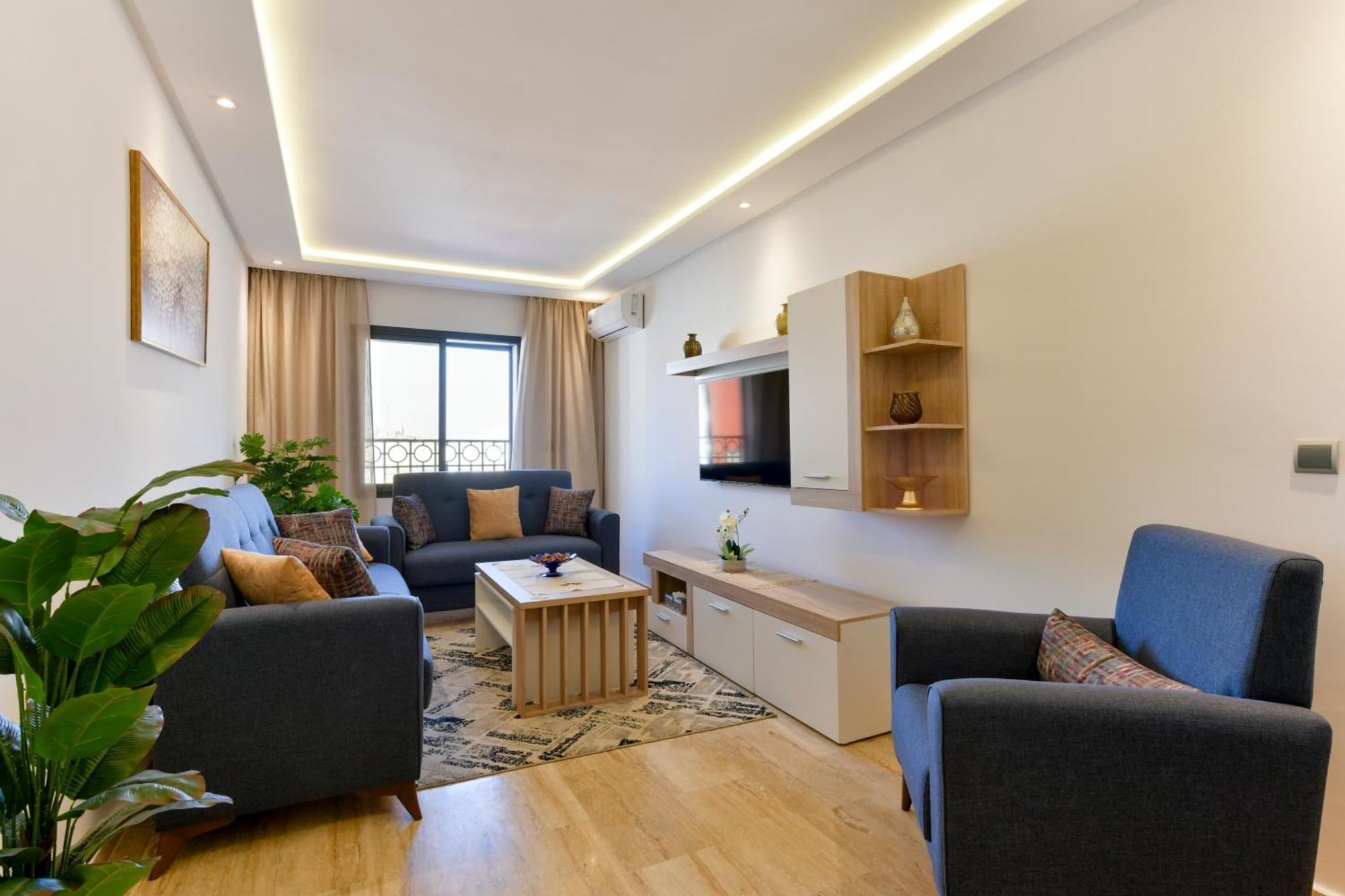 Appartement Charmant & Cozy - Centre Ville De Rabat Eksteriør billede