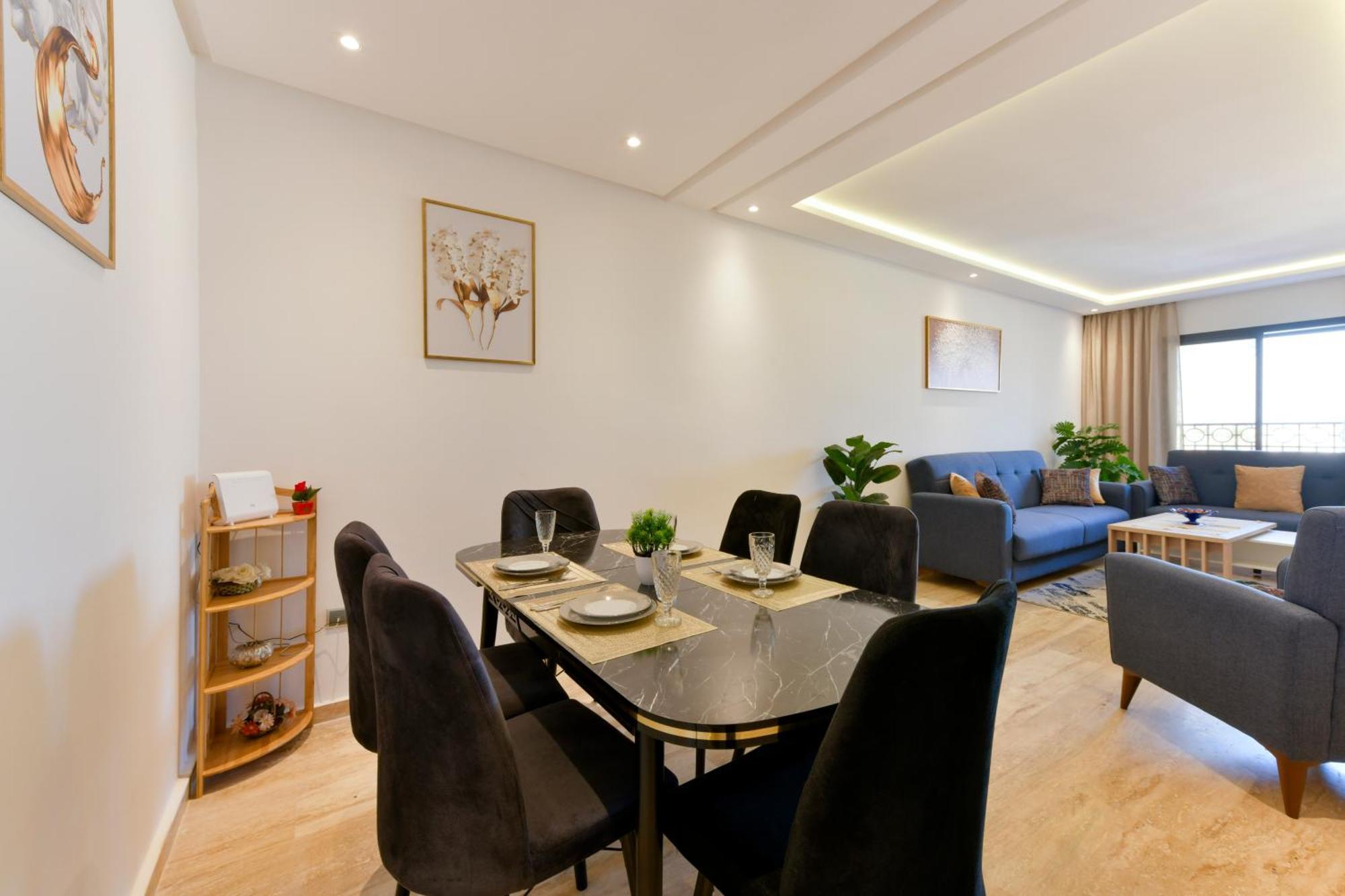 Appartement Charmant & Cozy - Centre Ville De Rabat Eksteriør billede